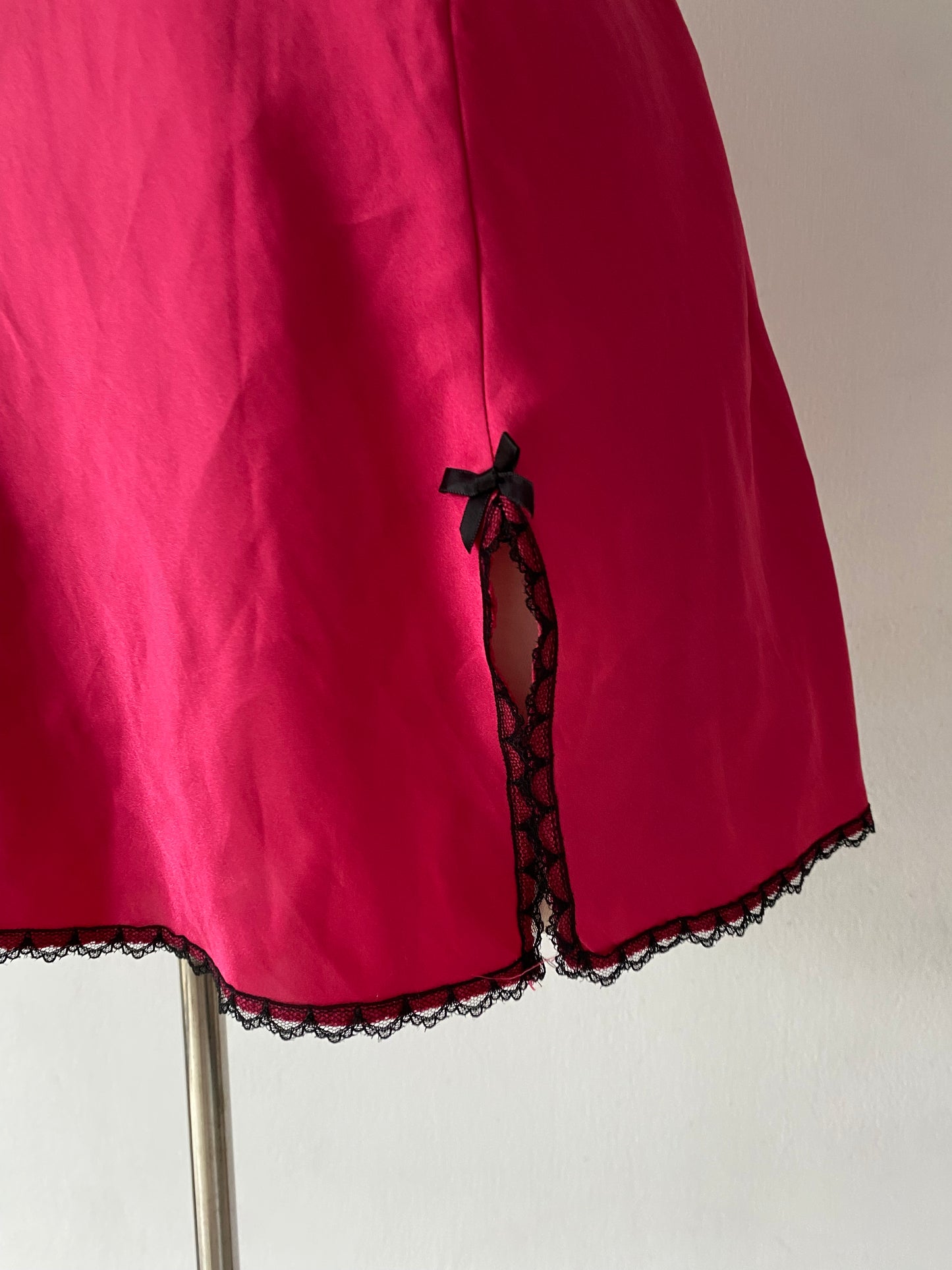 Fuchsia mini dress