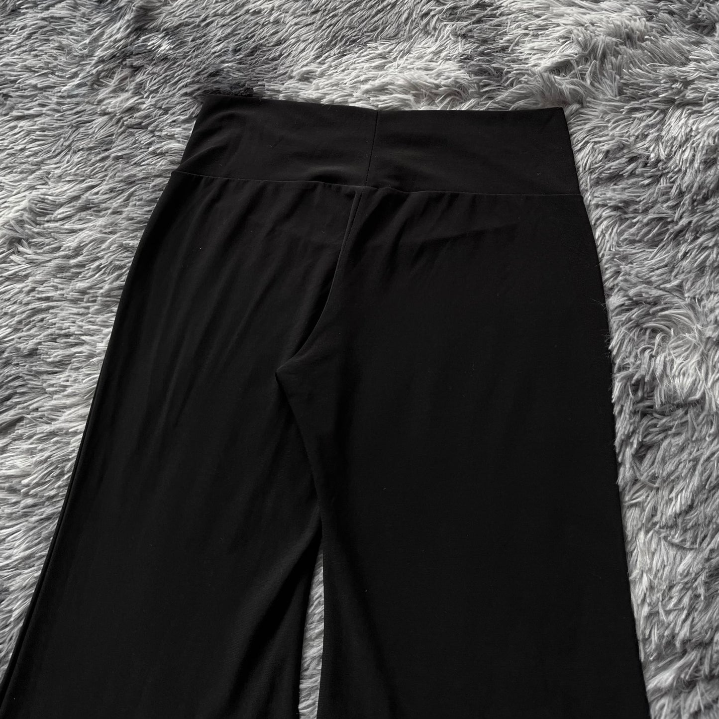 Black flared pants-size S