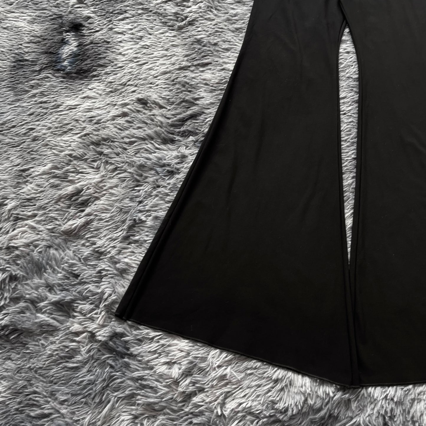 Black flared pants-size S