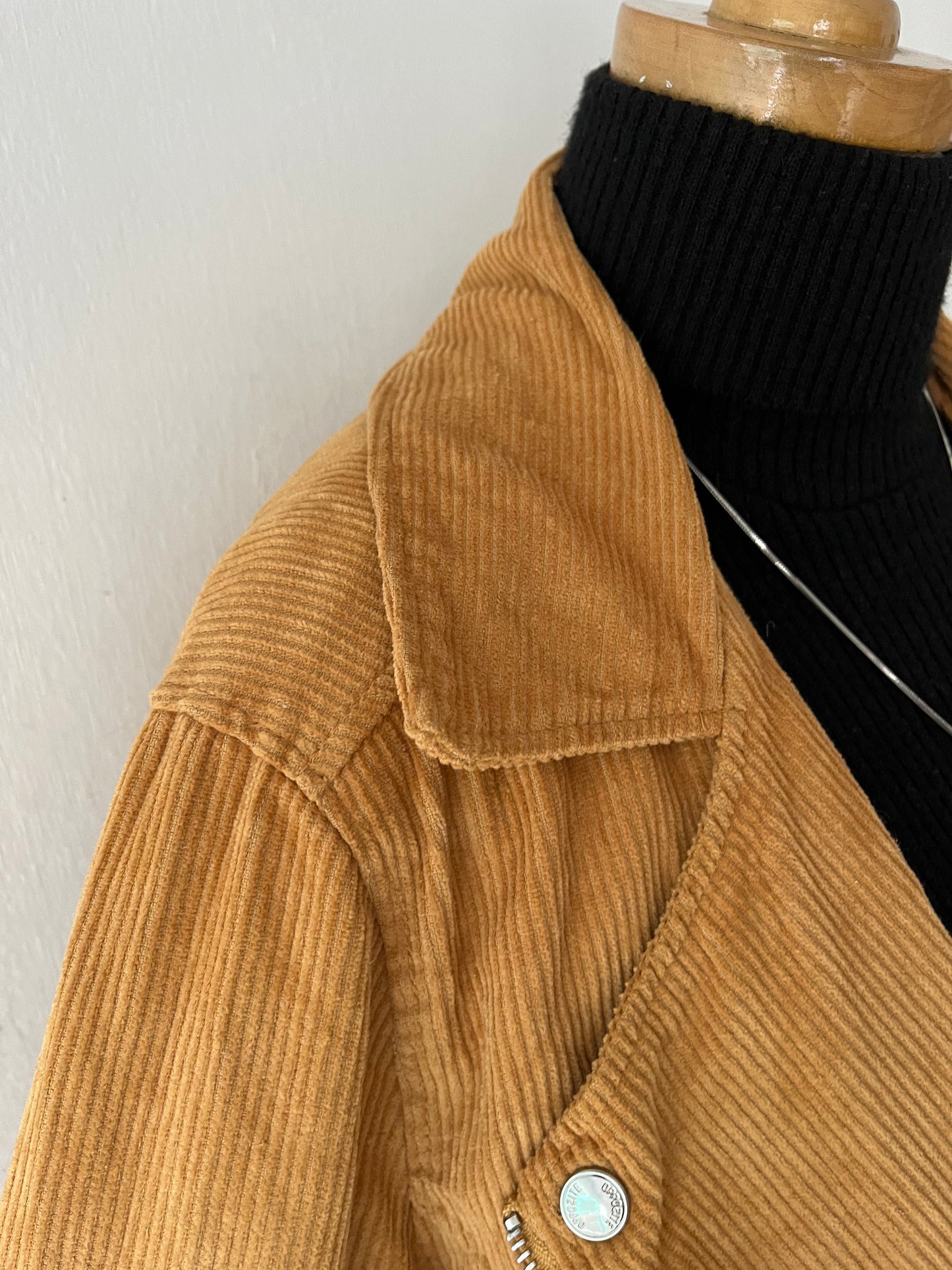 Oversized biker jacket
