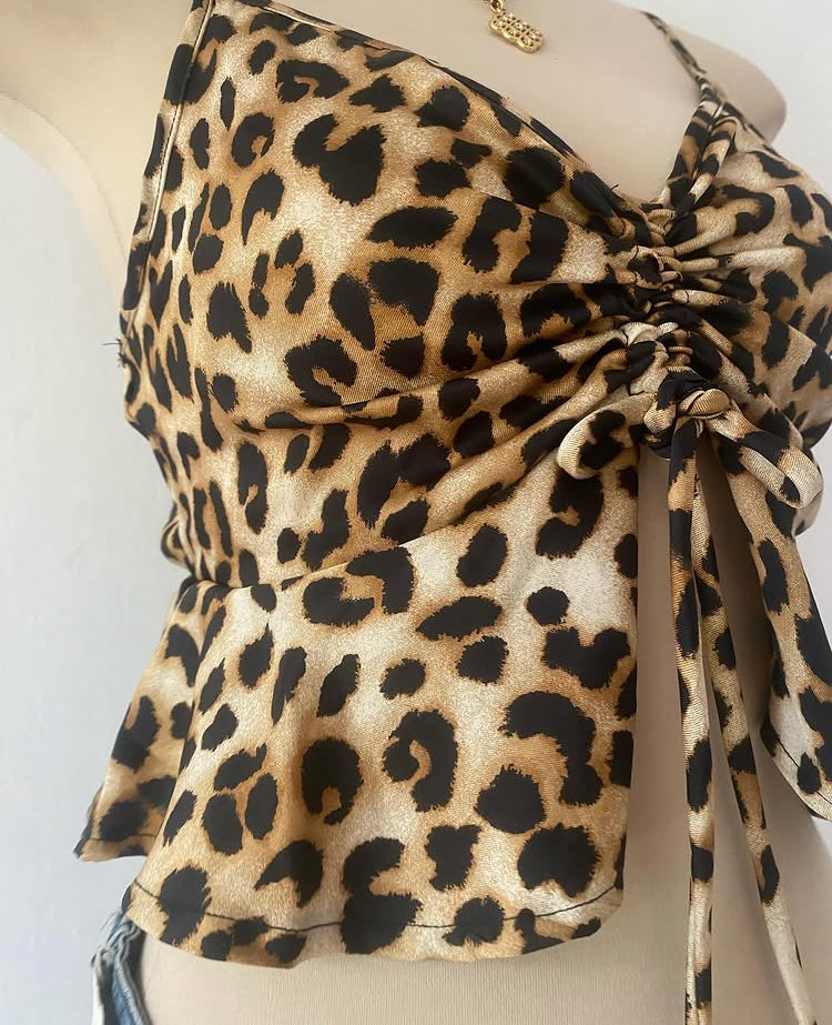 Cheetah print top