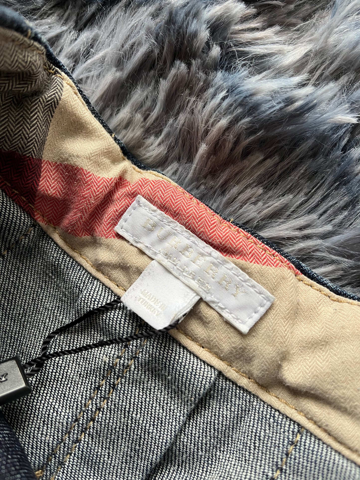 Burberry jean skirt