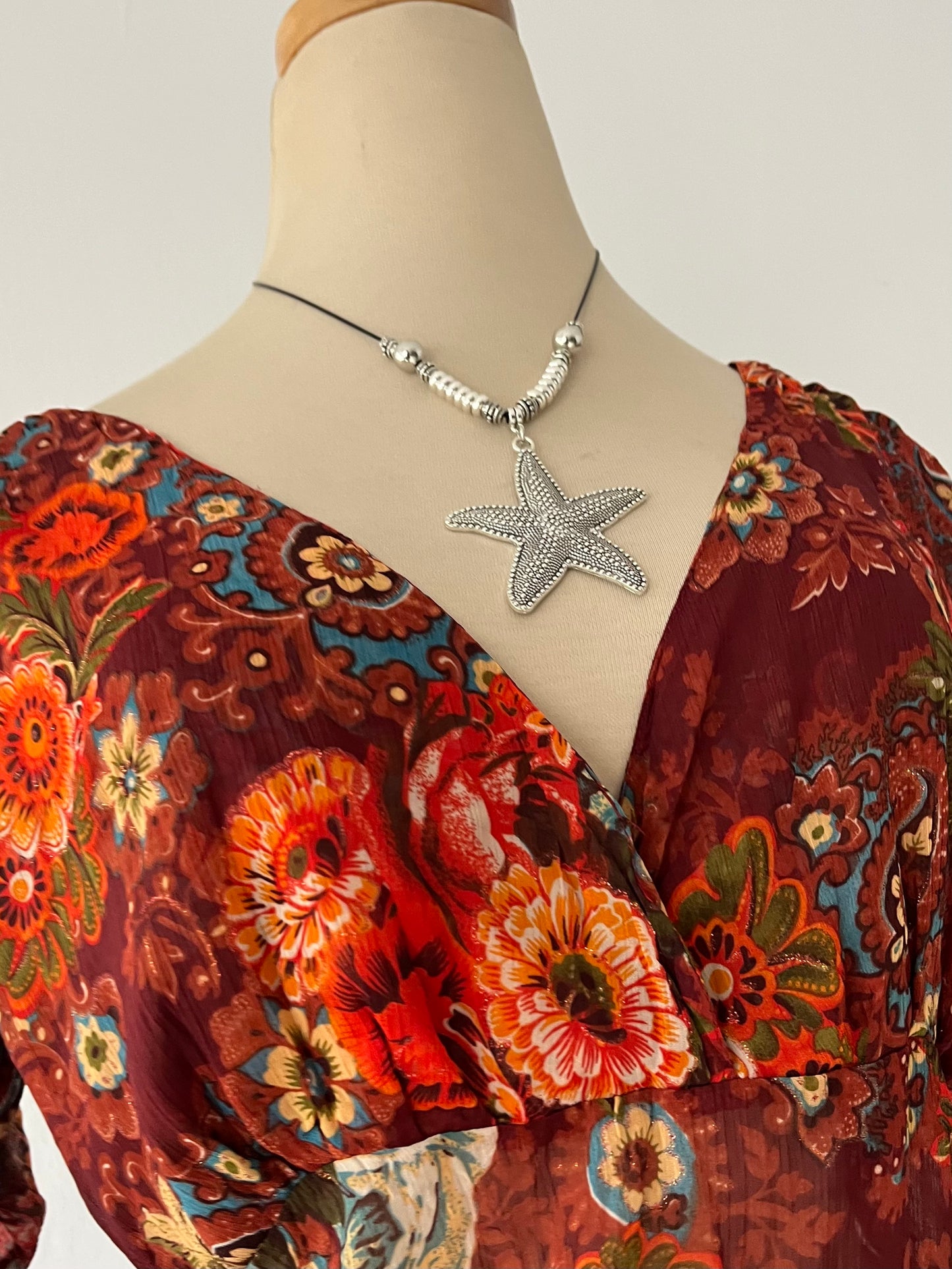 Adorable boho chic blouse