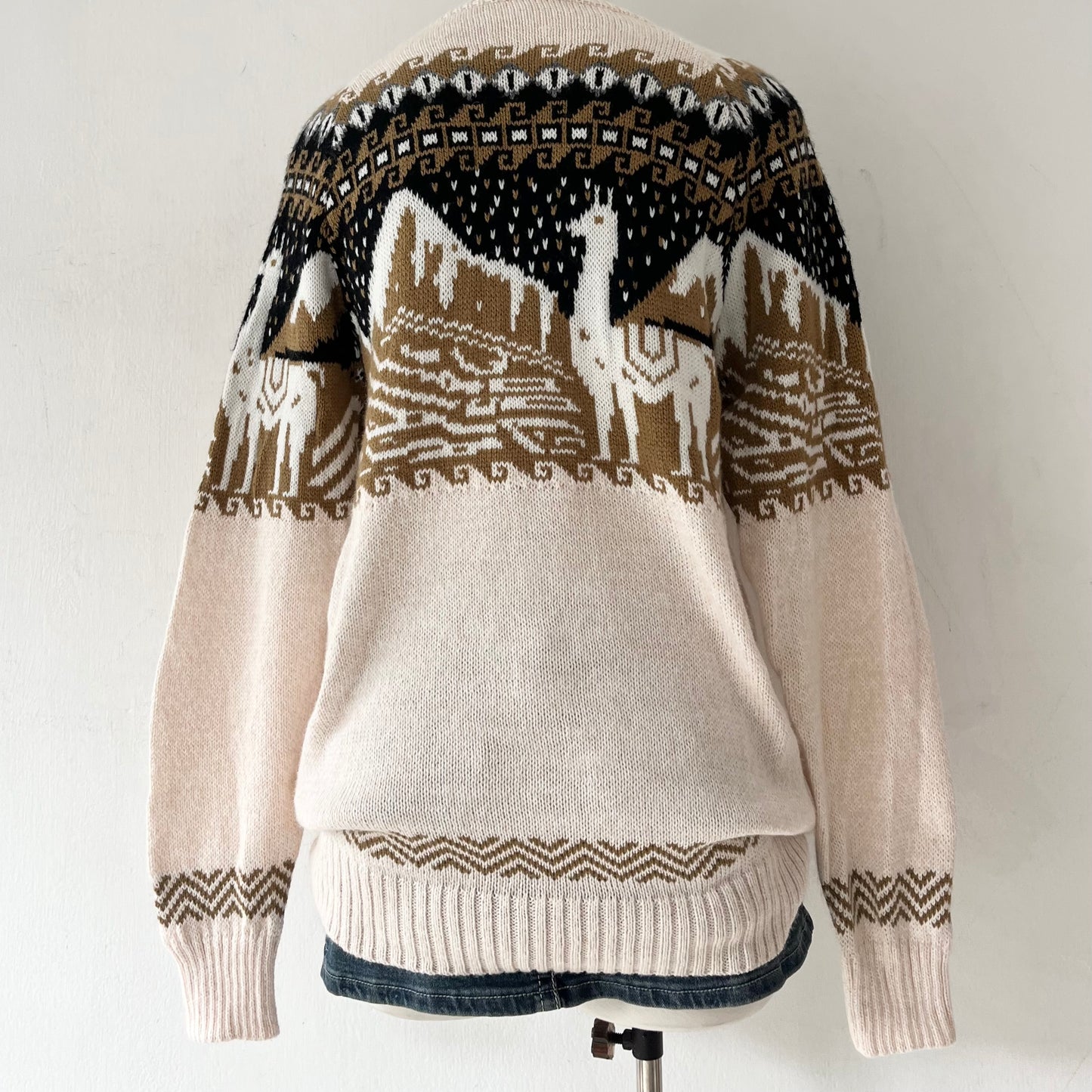 Oversized wool sweater
