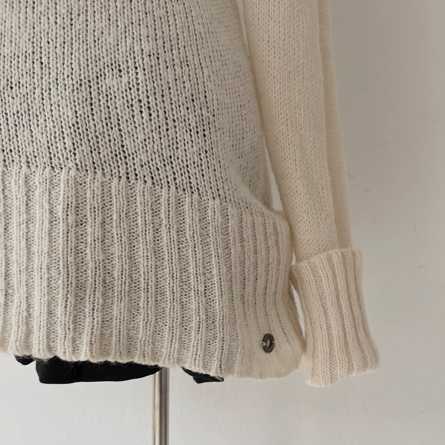 Oversized turtleneck sweater