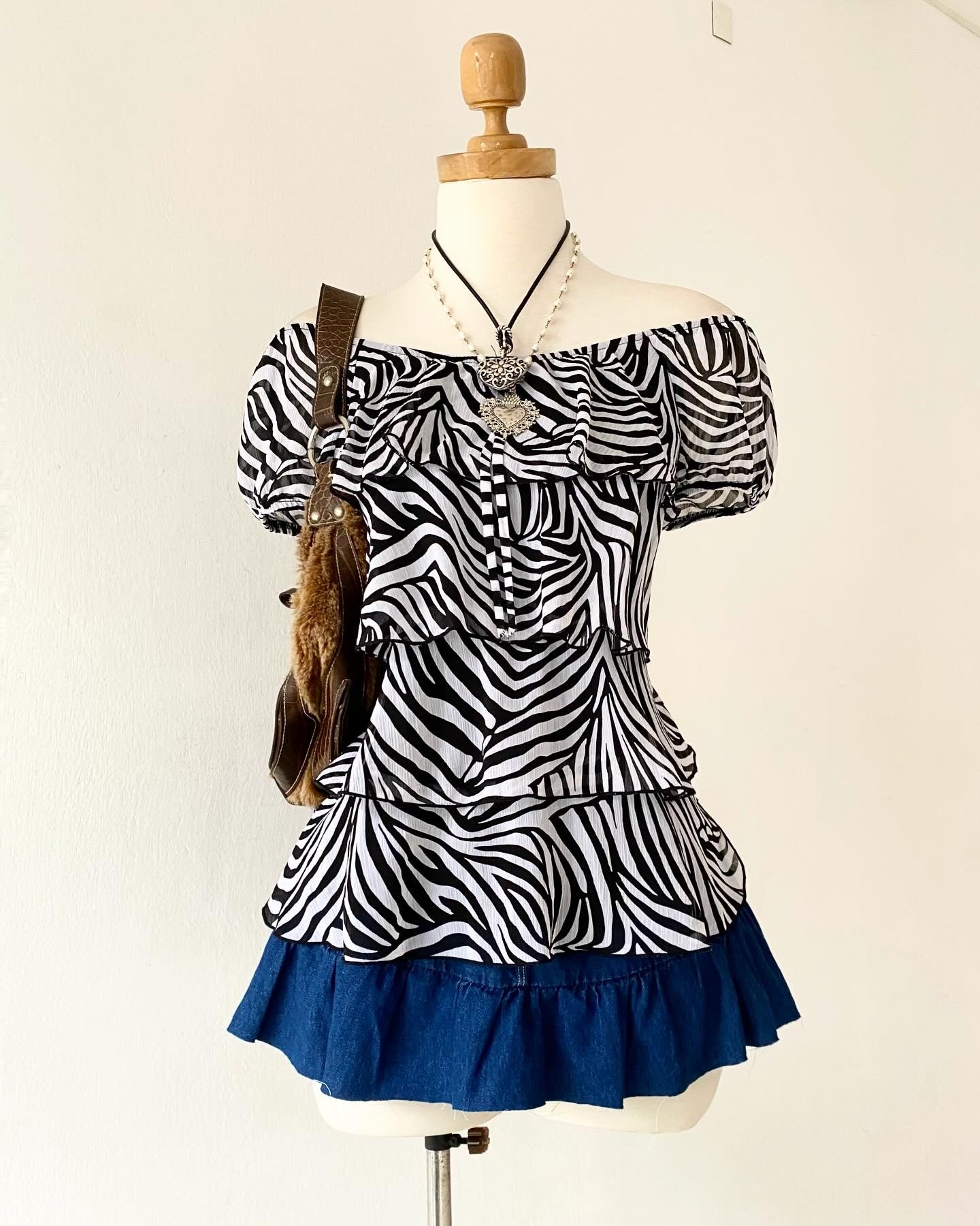 Adorable layered blouse