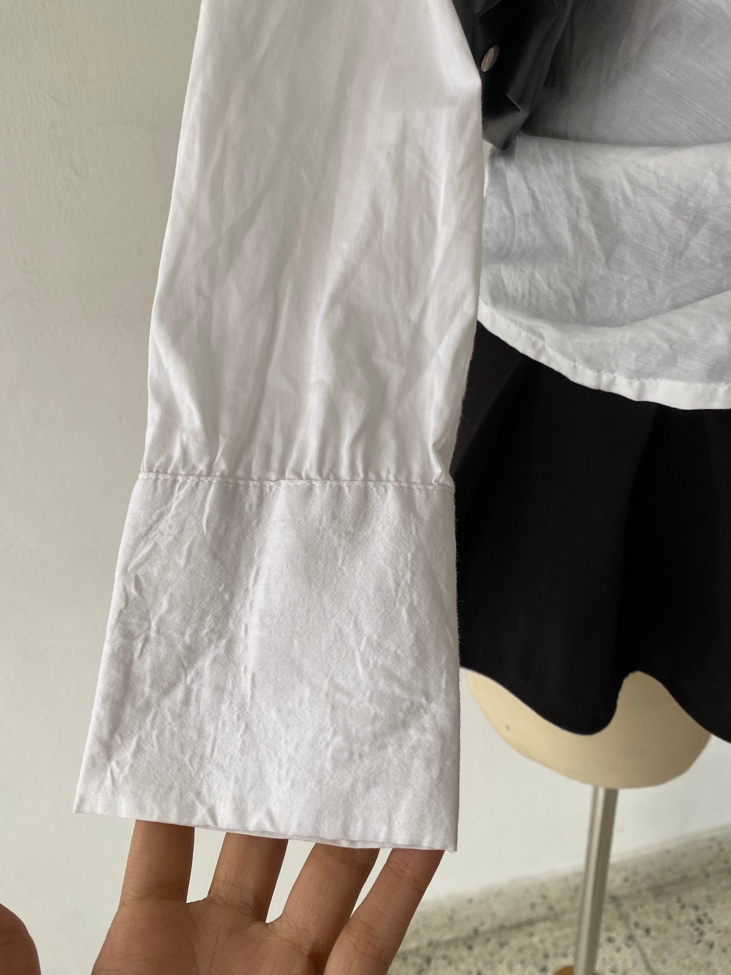 Coquette white blouse