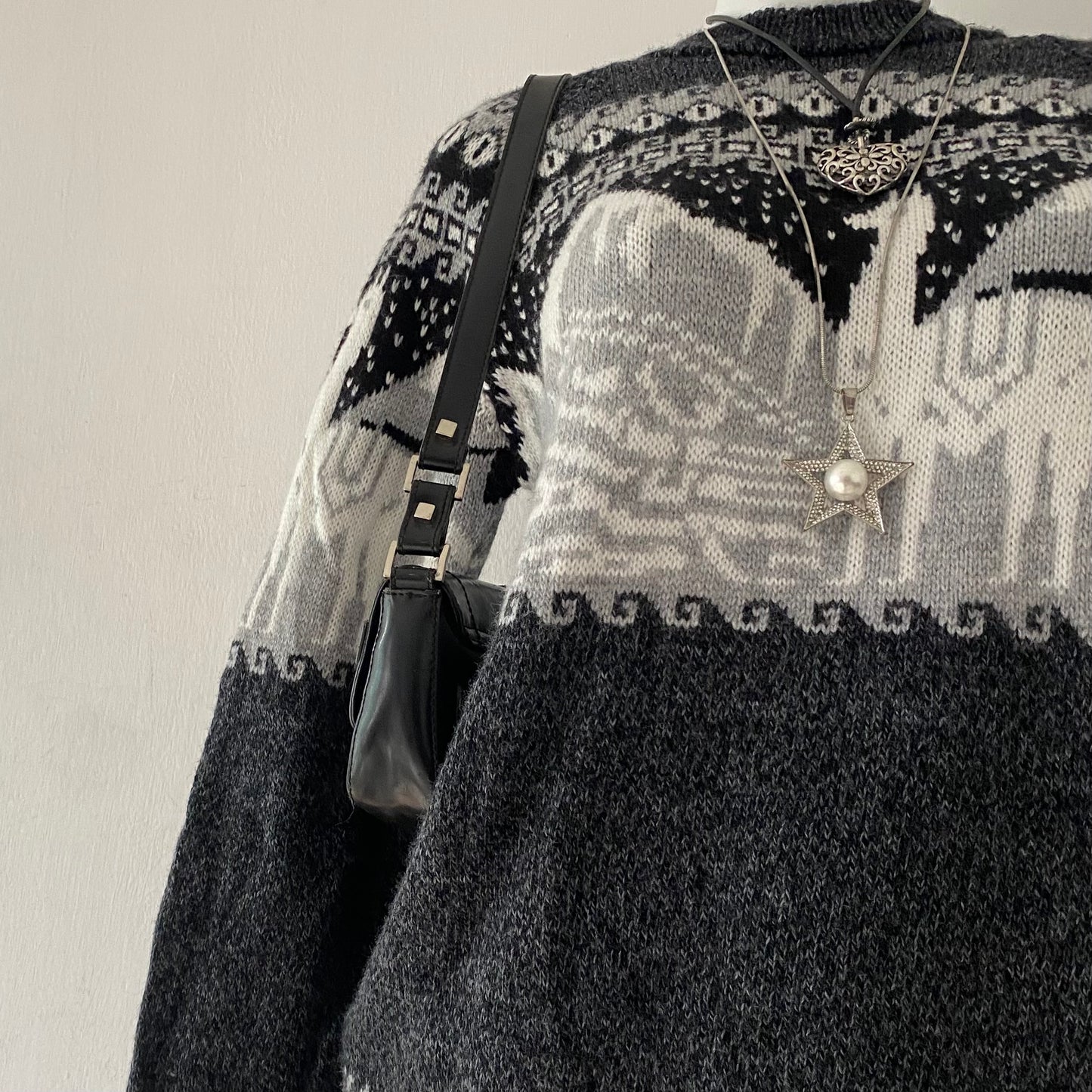 Oversized wool sweater