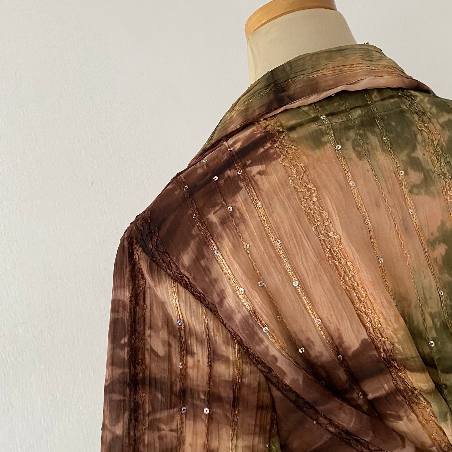 Boho chic blouse-Size:L