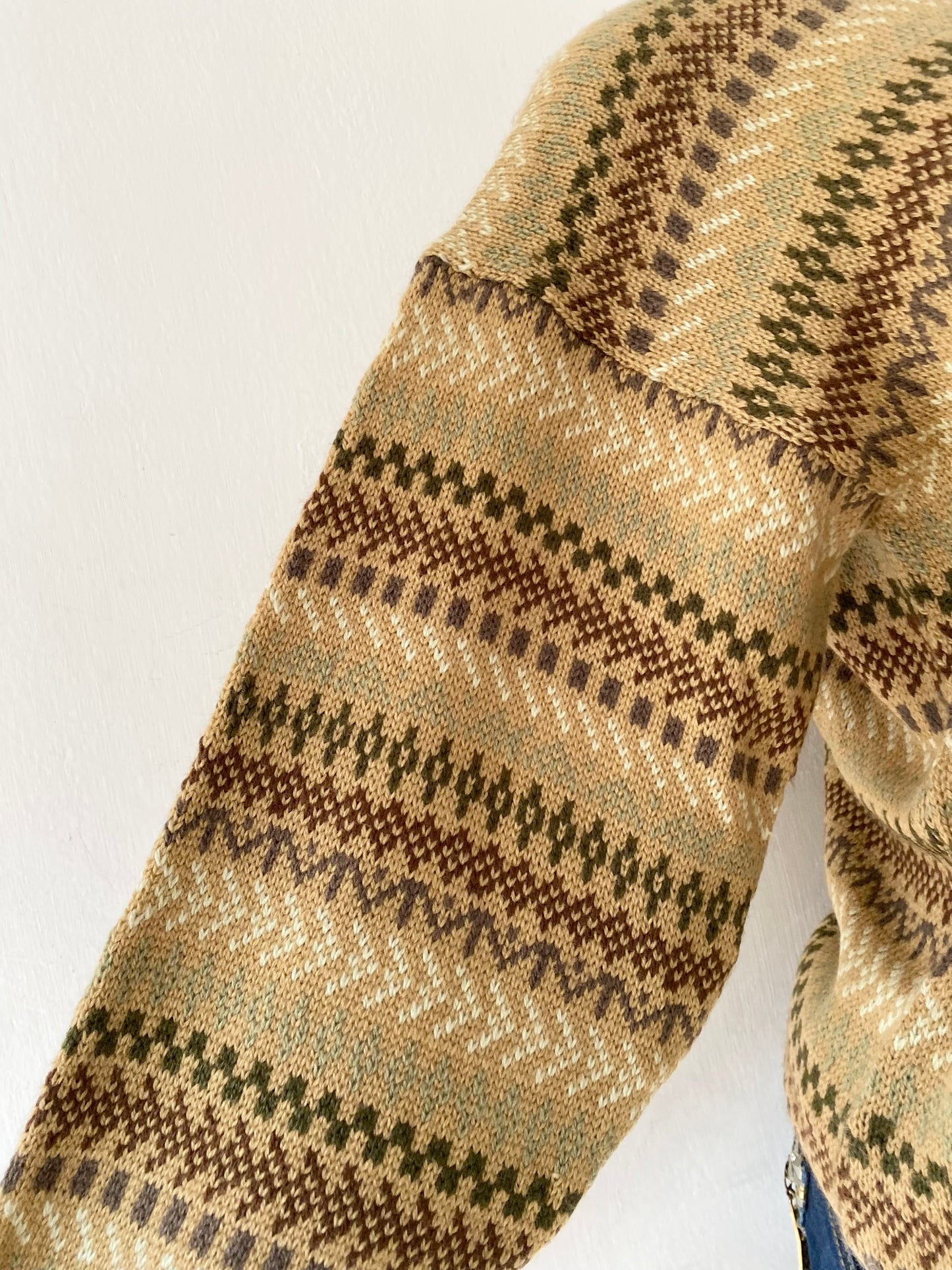 Oversized wool sweater