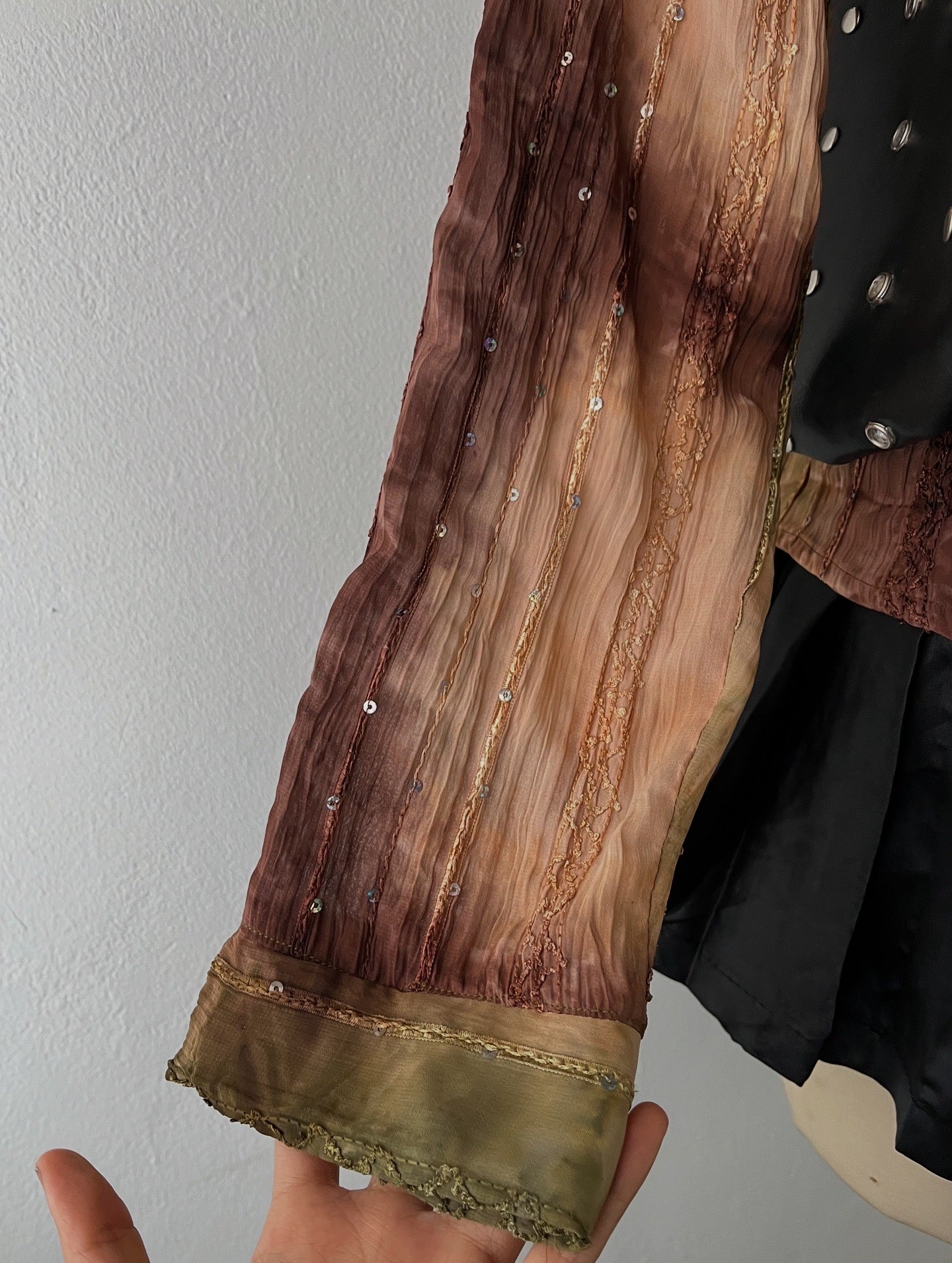 Boho chic blouse-Size:L