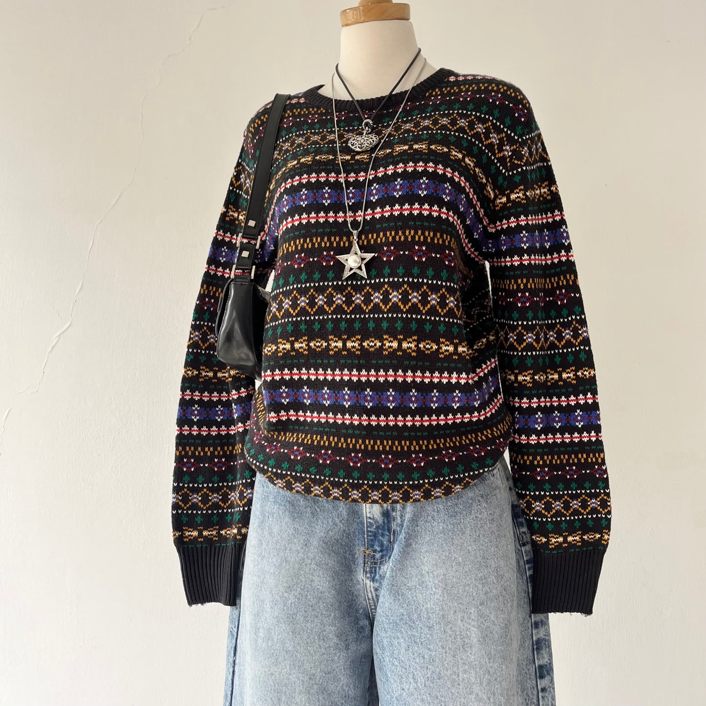 Oversized wool sweater