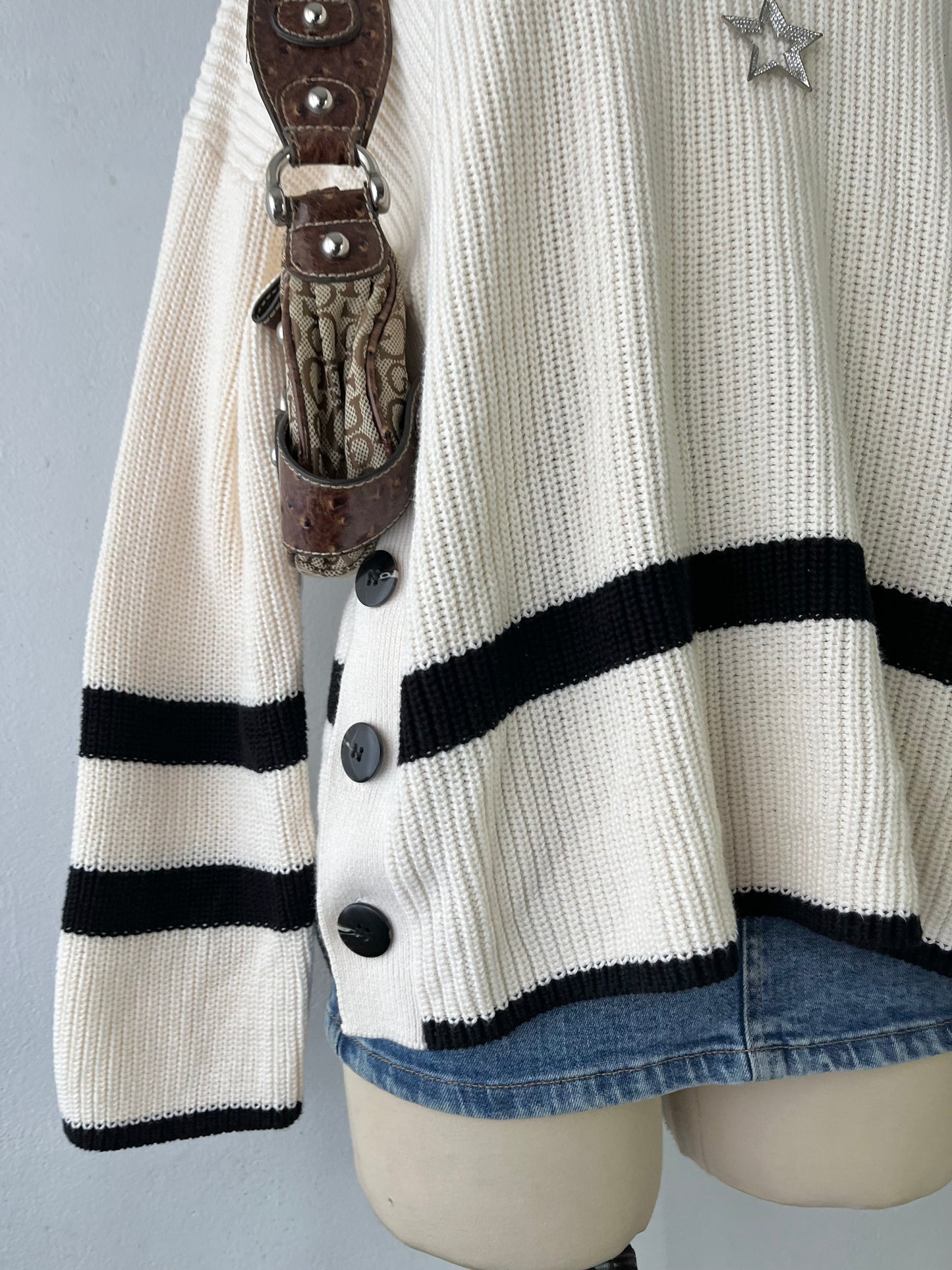 Oversized wool sweater