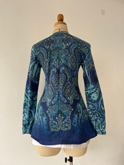 Boho chic long blouse