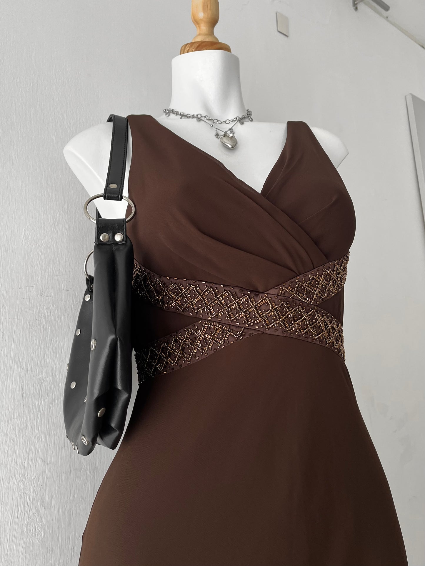 Adorable brown dress