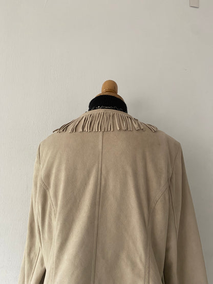 Cow girl beige jacket
