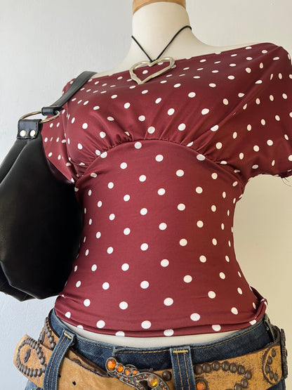 Polka dots tops