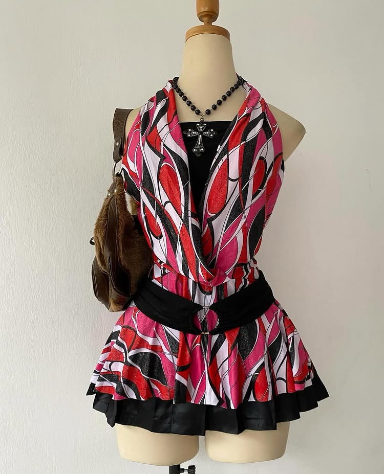 Y2k halter top