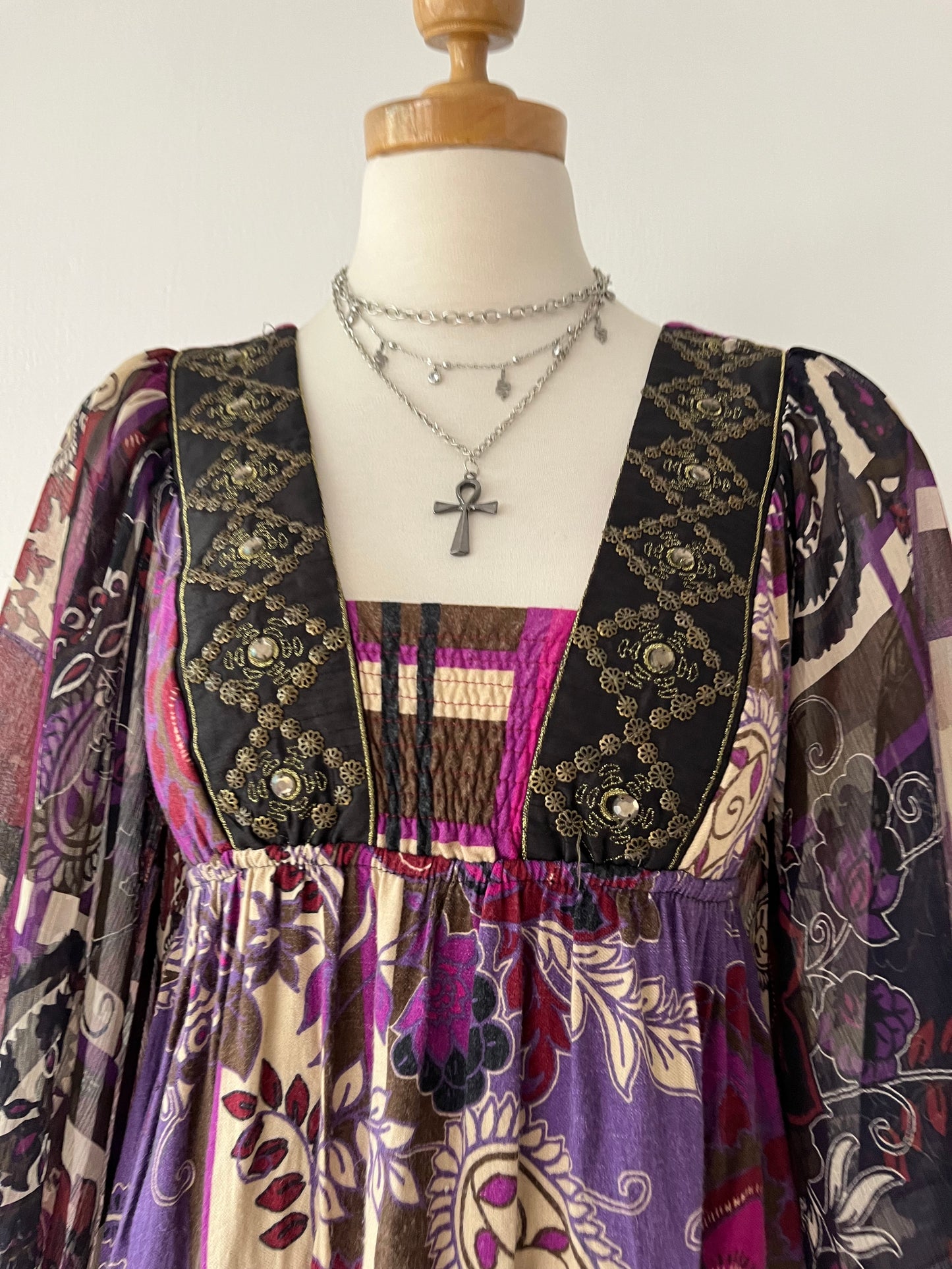 Adorable bohemian dress