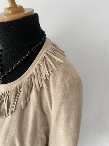 Cow girl beige jacket