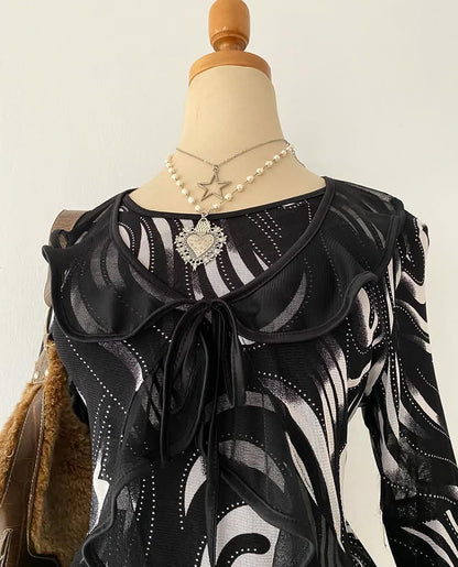 Blouse cardigan 2 in 1