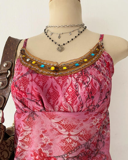 Fairy boho top with sequins