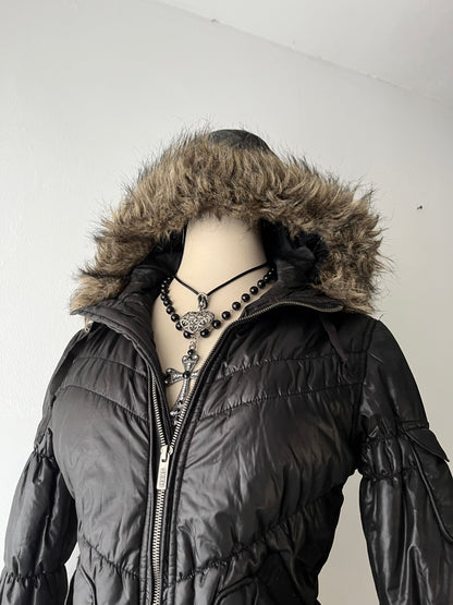 Padded jacket with hood