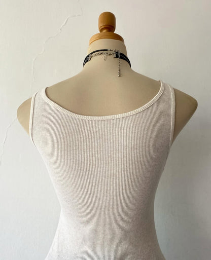 Floral-design poly-dress