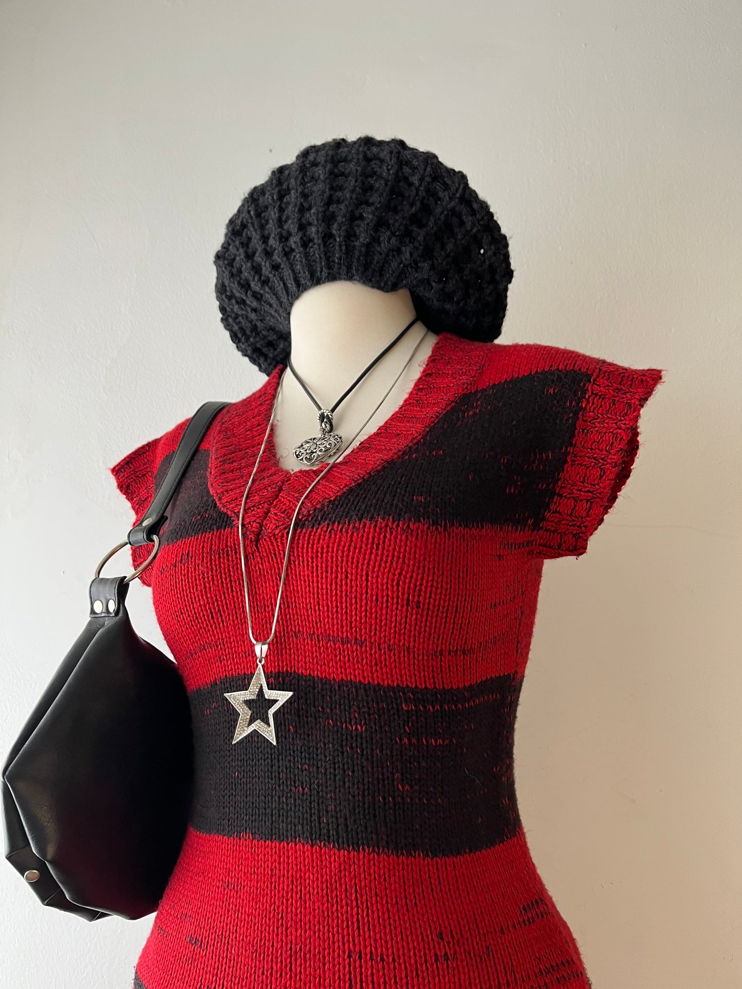 Knitted poly dress