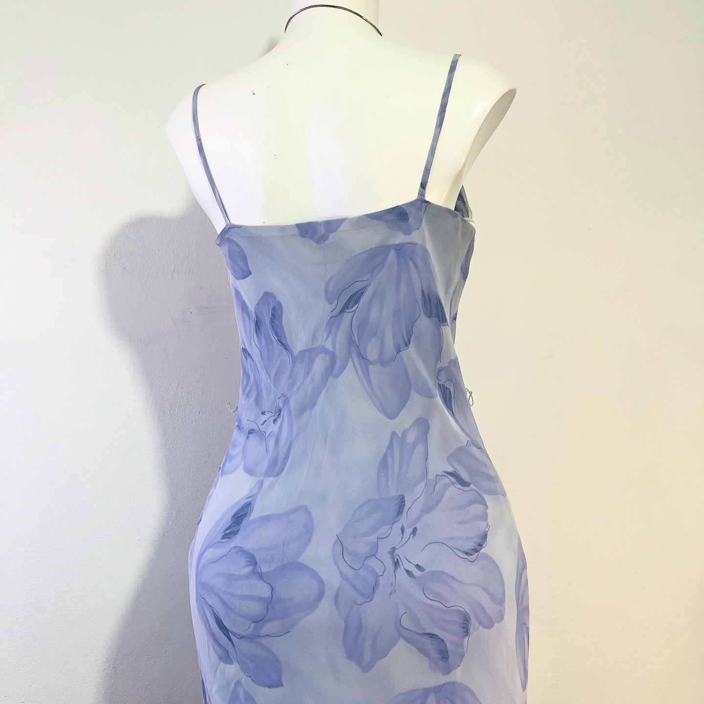 Light blue floral dress