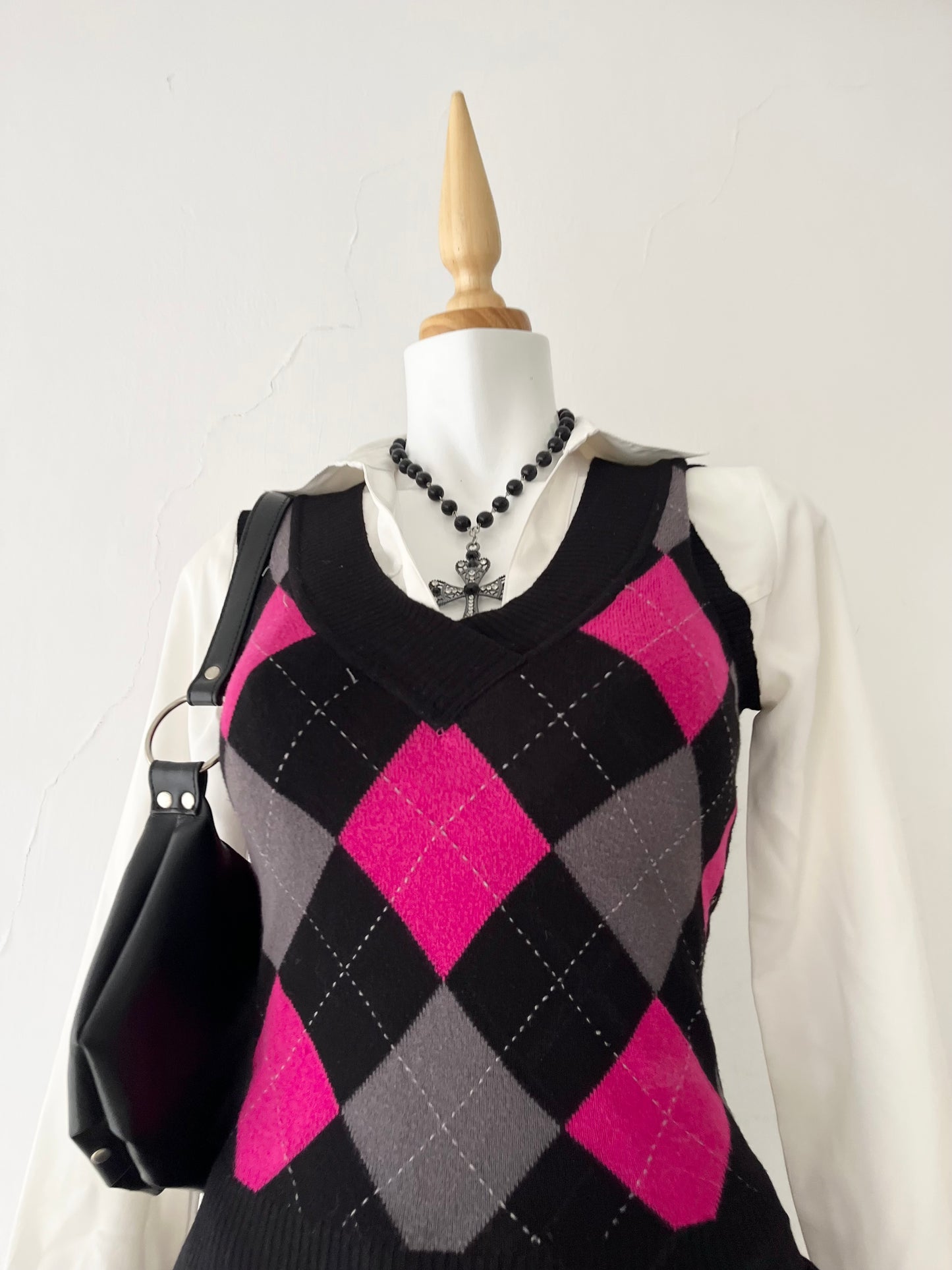 Knitted vest- size S
