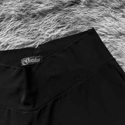 Black flared pants-size S