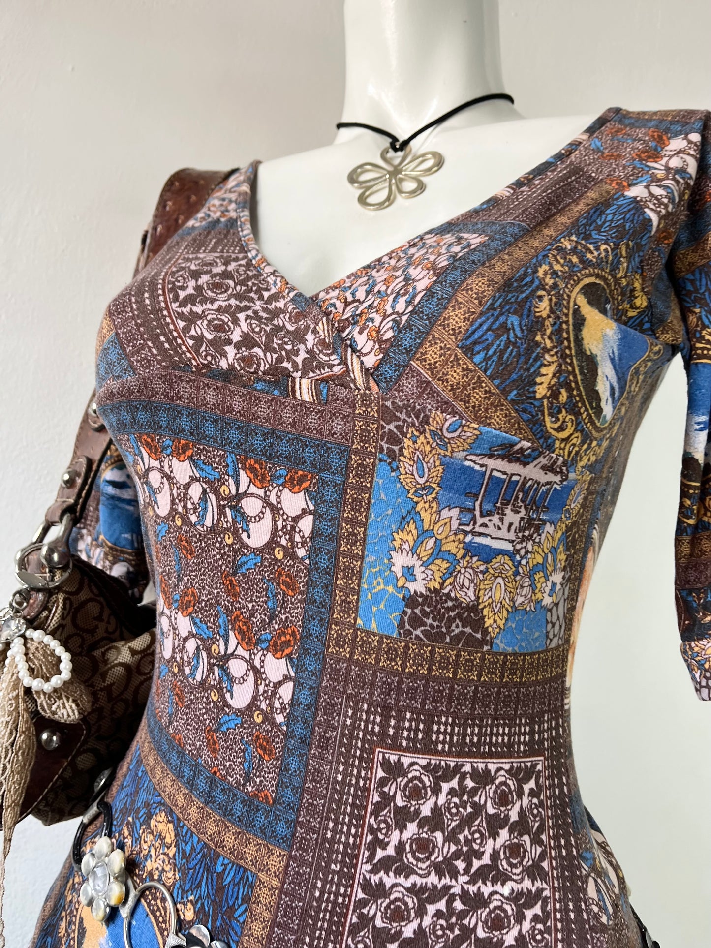 Boho top diseño arte victoriano