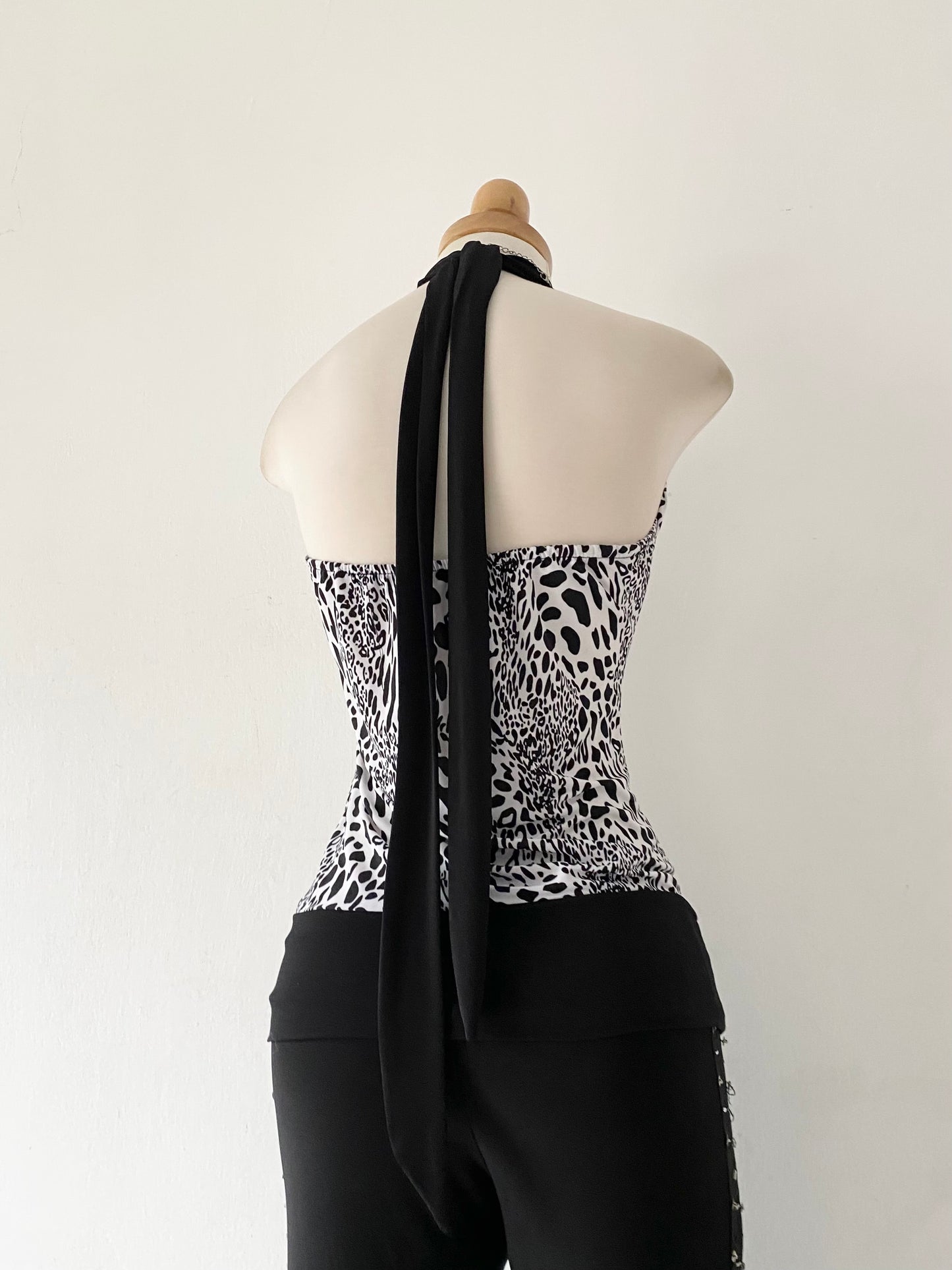 Animal print top