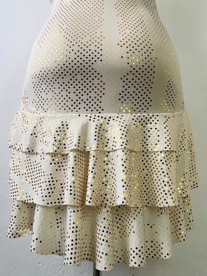 Polka dots dress with bow