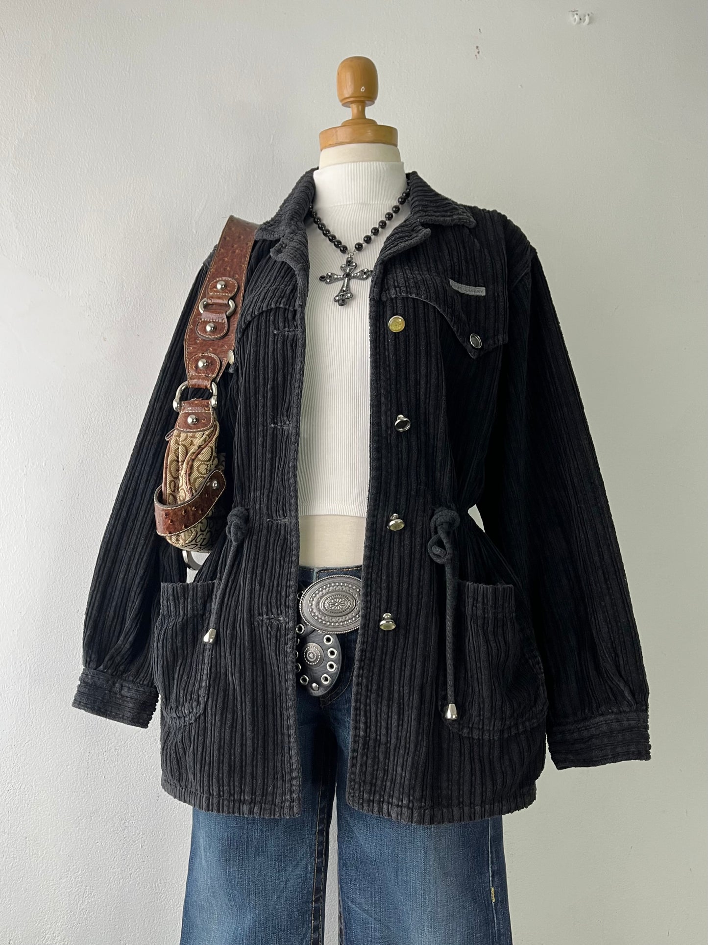 Oversized pana jacket