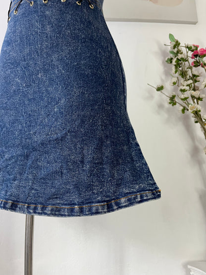 Grunge denim dress