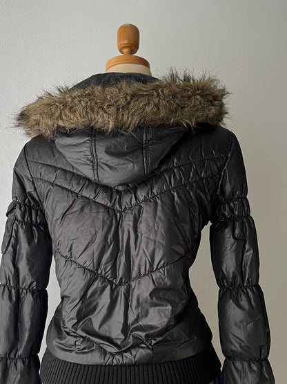 Padded jacket with hood