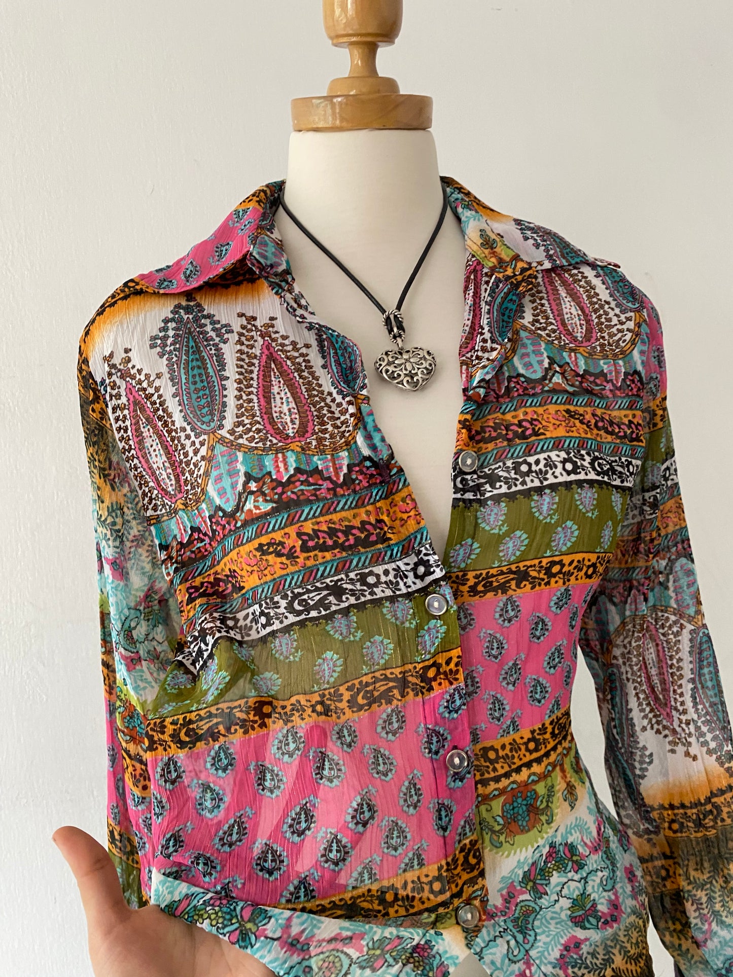 Boho chic blouse