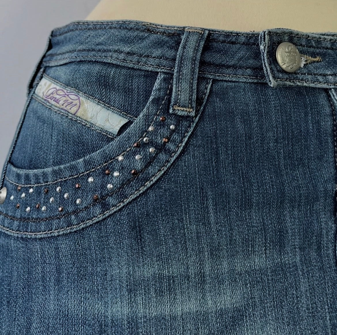 Mini skirt jean- size M