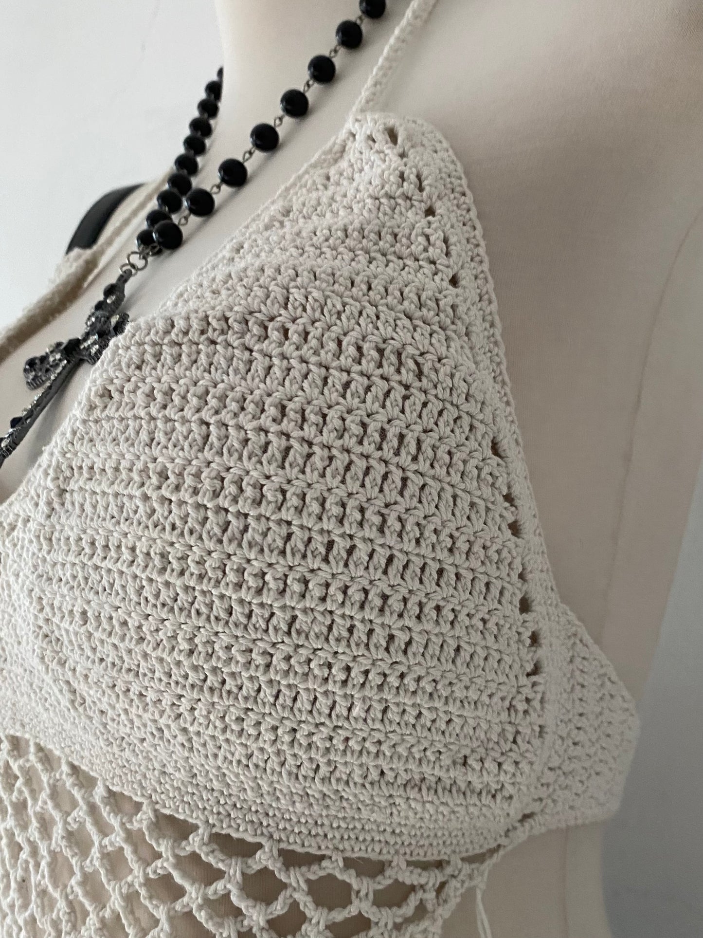 Boho knitted top