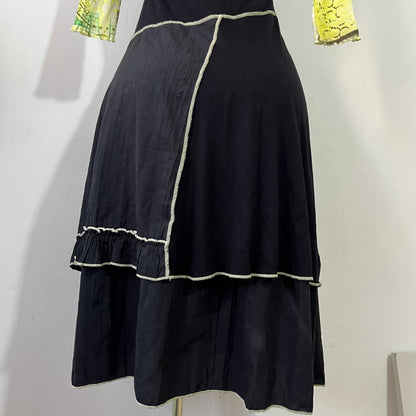 Boho chic patchwork dress