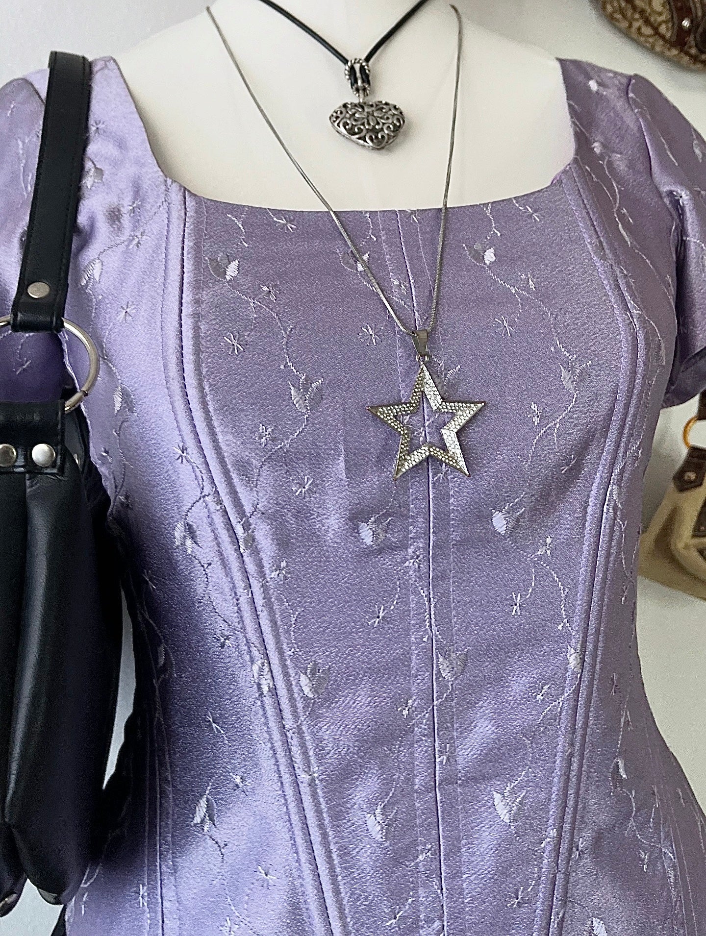 Lilac corset