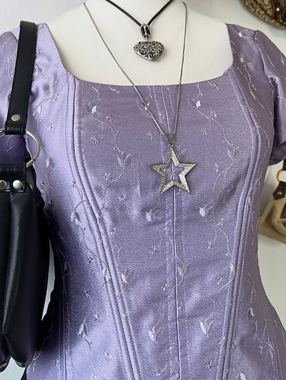 Lilac corset
