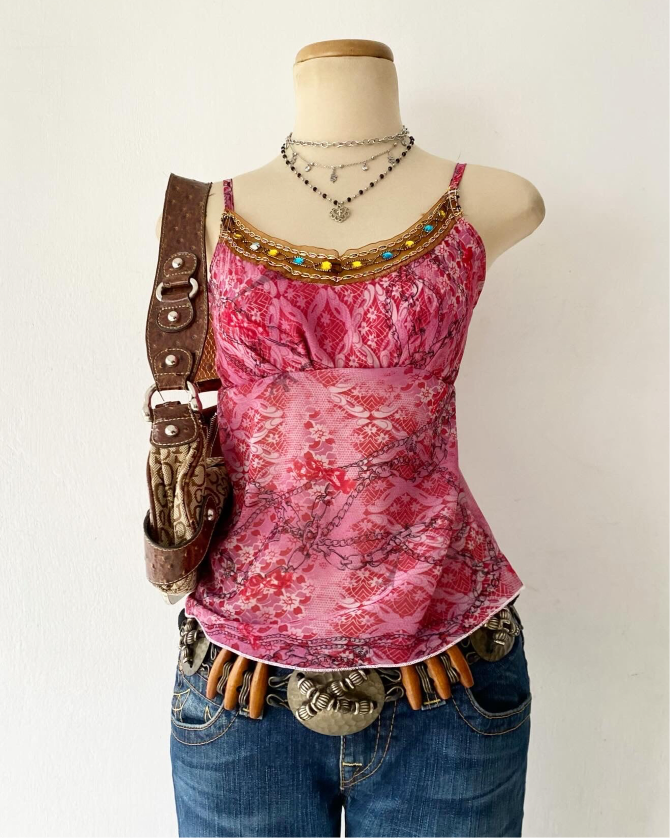 Fairy boho top with sequins