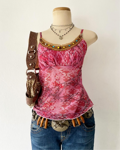 Fairy boho top with sequins