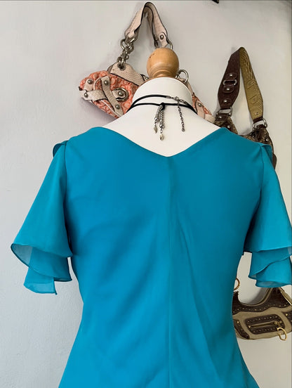 Light Blue Fairy Asymmetric Top