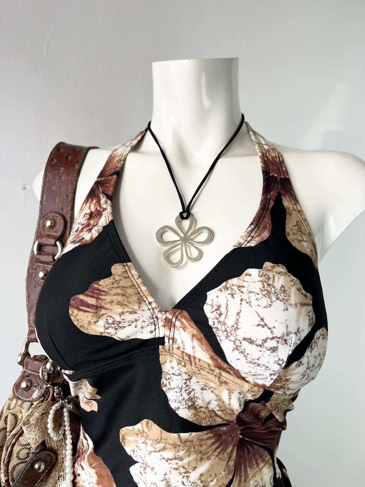 Y2k adorable halter top