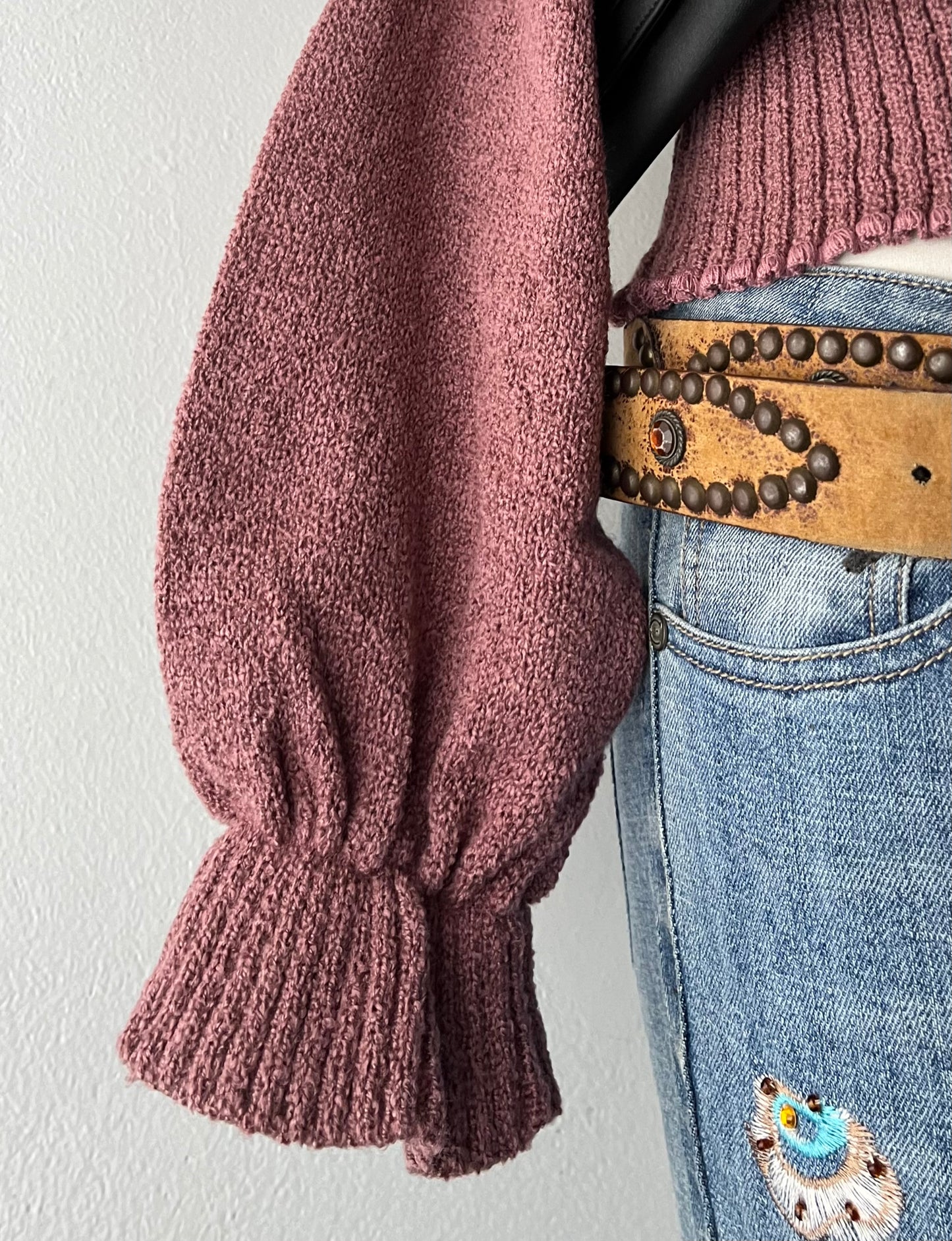 Off shoulder sweater