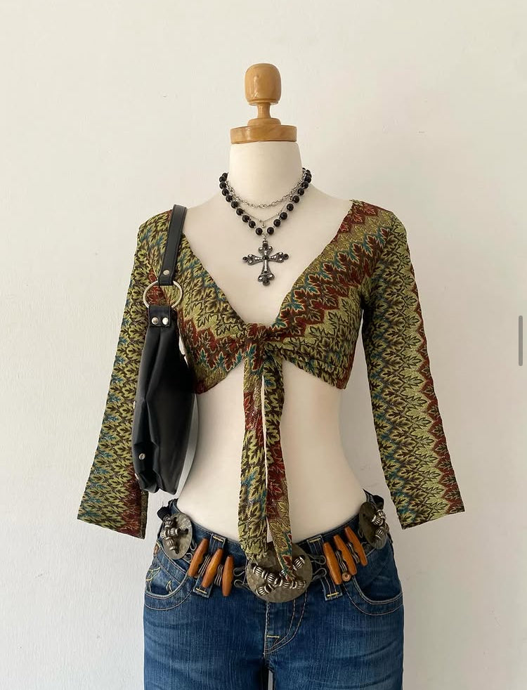 Boho chic cardigan-size XS